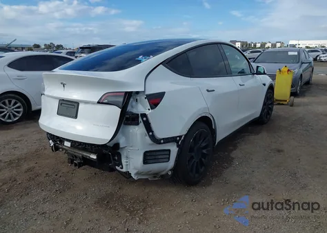 2021 Tesla Model Y Long Range Dual Motor All-Wheel Drive из США, поврежденный, VIN 5YJYGAEE4MF214084